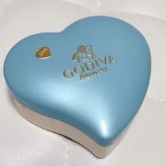 GODIVA ハート型ボックス 2018年製 缶