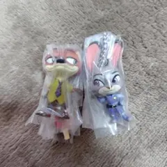 ディズニーキャラクター　なかよしペアスイング ジュディ&ニック　セット