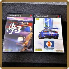 PS2ソフト【動作確認済★レース２本】峠3、アウトモデリス