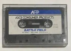 PC-6001 BATTLE FIELD(テープ版、32K)