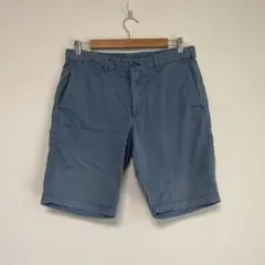 【匿名配送】UNIQLO ブルー ハーフパンツ ウエスト76-84cm