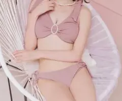 ピンク ビジュー付きビキニ suger nine Sサイズ