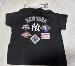 Yankees ブラック Tシャツ90