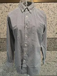 【UNIQLO（ユニクロ）】ギンガムチェック春夏用シャツ Mサイズ