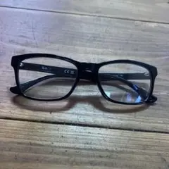 Ray-Ban ブラック 四角形メガネ