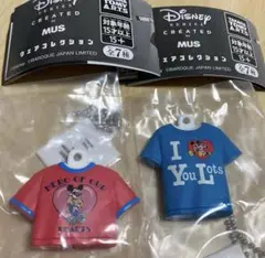 ディズニー ウェアコレクション ガチャガチャ トイカプセル 2点セット　未開封☆