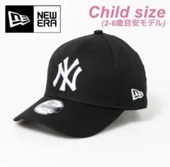 ニューエラ 帽子 キャップ キッズサイズ チャイルドサイズ ヤンキース ブラック