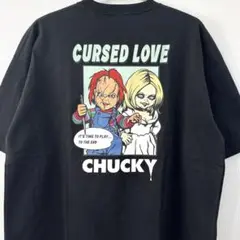 CHUCKY チャッキー Tシャツ 半袖 メンズＬ　ホラー 映画 ティファニー