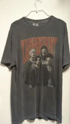 ヤングスキニー グレーTシャツL