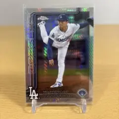 2025 Topps Chrome MLB 山本由伸 プリズム