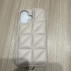 iPhone16 ケース　UNICACE ベージュ