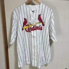 MLB Cardinals ストライプ ユニフォーム　バドワイザー