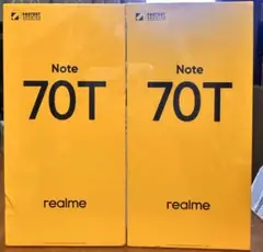 2台セット❗️Realme Note 70T ゴールド 4GB-128GB
