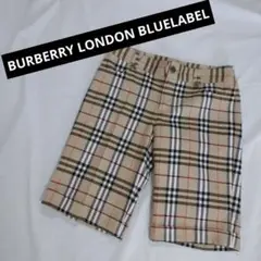 BURBERRY LONDON BLUELABEL ノバチェックショートパンツ