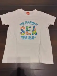 BABY DOLL 海をテーマにしたTシャツ 140