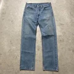 リーバイス 505 W32/L32 ブルー【BT051】