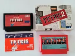 ファミコンソフト TETRISシリーズ 3本セット