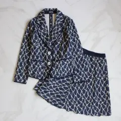 【極美品】REGINA ROMANTICO セットアップ S ロープ柄