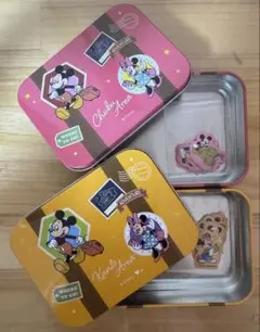 ミッキー ミニー 空き缶 セット