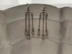 アーカー ピアス ダイヤK18WG AHKAH ahkah