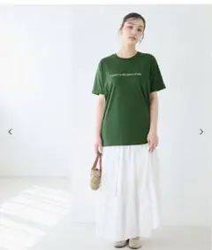 シンプル　ロゴT ホワイト