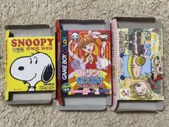 【空箱】ゲームボーイアドバンス　ドクターリン　スヌーピー　ミルモでポン
