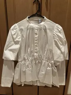 stina closet スティナ flare blouse ホワイト