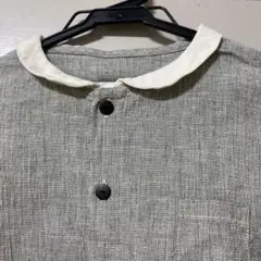美品!リネンブラウス アトリエナルセ ホームスパン好きな方にもオススメ(╹◡╹)