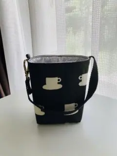ドリンクカップホルダー　コーヒーカップ柄