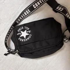CONVERSE ブラック サコッシュ