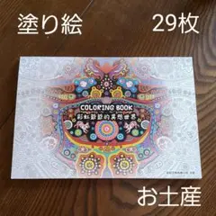 塗り絵　29枚