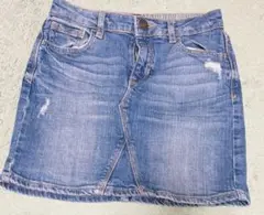 GAP KIDS デニム ダメージ スカート