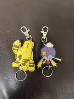 ポケモン　ラバーリールキーホルダー　セット