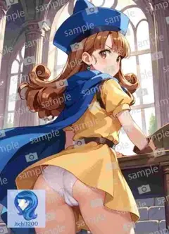 【まとめ買い割引対象】0144　アートポスター　A4サイズ　美女