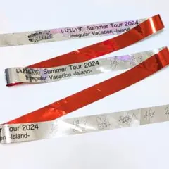 いれいす 銀テ フルロゴ りうら 銀テープ 赤色 サマー ツアー