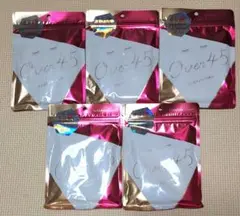 エイジングケア フェイスマスク ルルルン Over45カメリアピンク7枚入り5袋