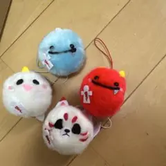 ミニマスコット ぬいぐるみ 4点セット