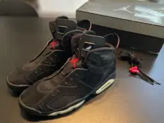 Air Jordan 6 Retro ブラック/レッド 10