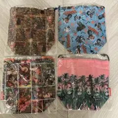 エロスティカ ポップアップ限定 巾着 新品開封品 ガチャ 4種 セット