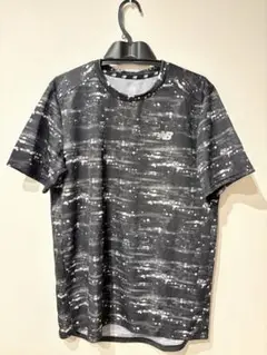 ニューバランス Tシャツ Lサイズ 吸汗速乾 ブラック スポーツウェア