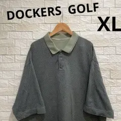 海外古着　ドッカーズゴルフ　ドッカーズ　半袖　半袖ポロシャツ　サイズXL