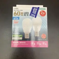 LED電球 LDA6D-G-E17 1551 2個セット