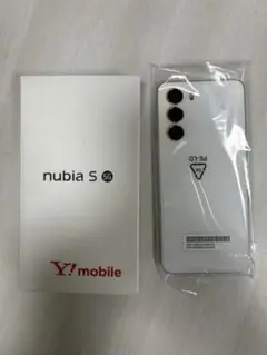 【新品未使用】nubia S 5G Y!mobile ホワイト　未使用