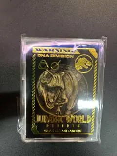 ジュラシックワールド　メダル　T-レックス　ゴールド　復活の大地