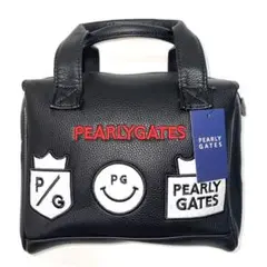 PEARLY GATES パーリーゲイツ カートバッグ ブラック 黒