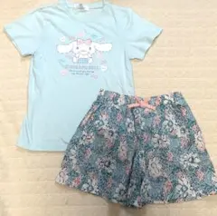 サンリオ　シナモロール ユニクロボトム上下2枚セット