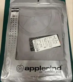 【未開封】 applerind クルーネック 長袖 /シルバーグレー(XL)