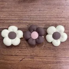 【SALE】お花クリップ　3個セット