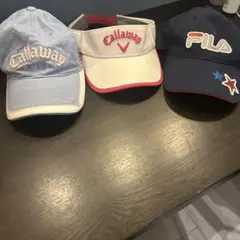 Callaway FILAキャップ 3点セット