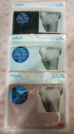 新品未使用　ユニクロ　エアリズム　ウルトラストレッチショーツ L/XL 3枚